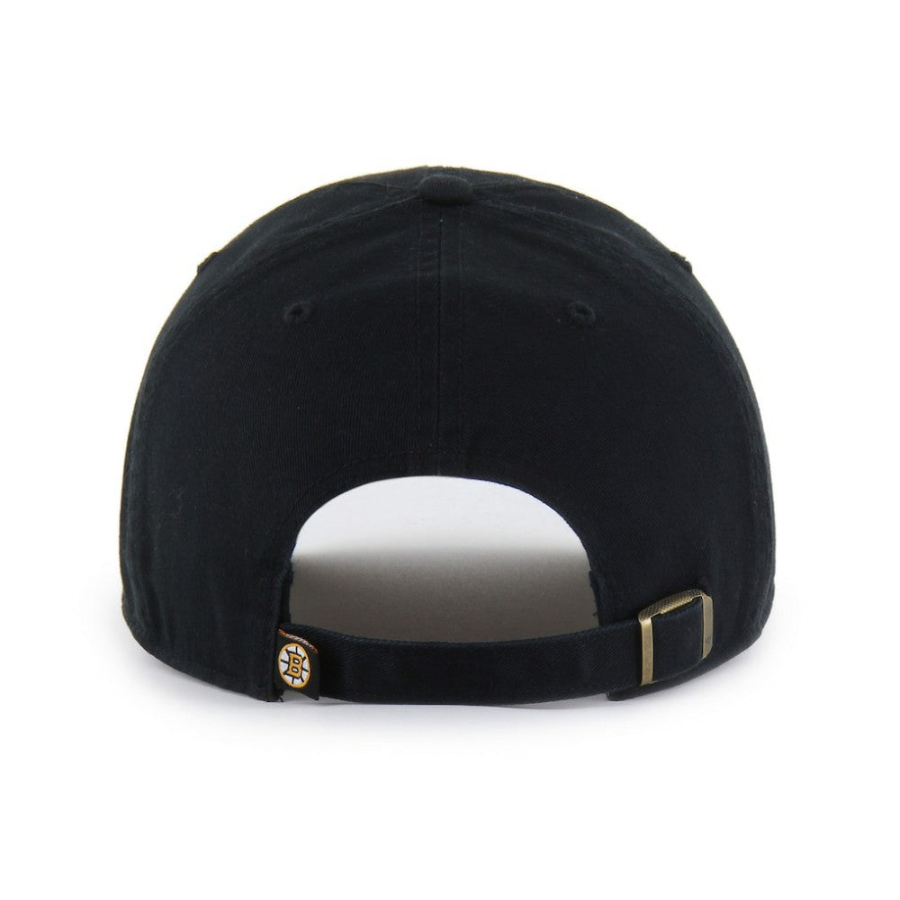 Boston Bruins '47 Core Logo Clean Up Adjustable Hat - Black Hats