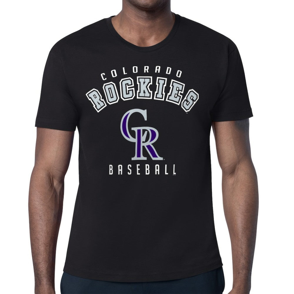 Colorado Rockies Starter Team Logo T-Shirt Black