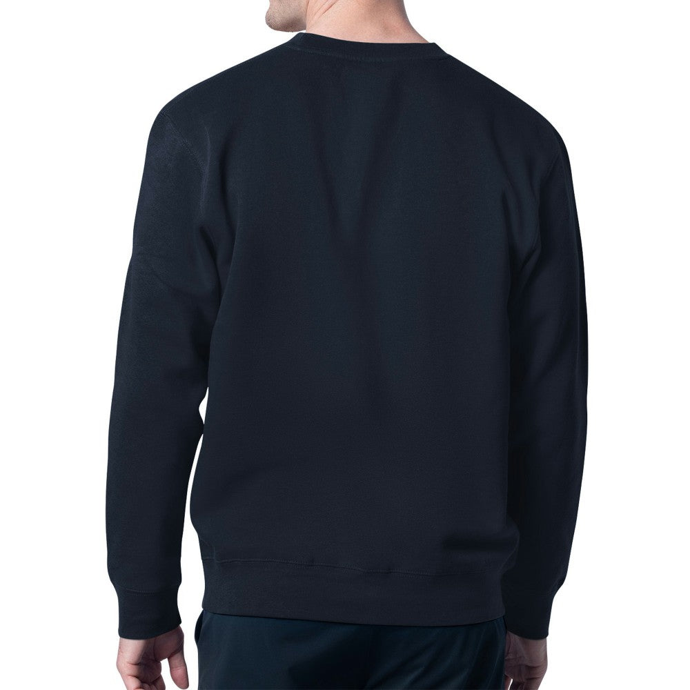 Los Angeles Angels Starter Team Logo Fleece Pullover Sweatshirt Navy