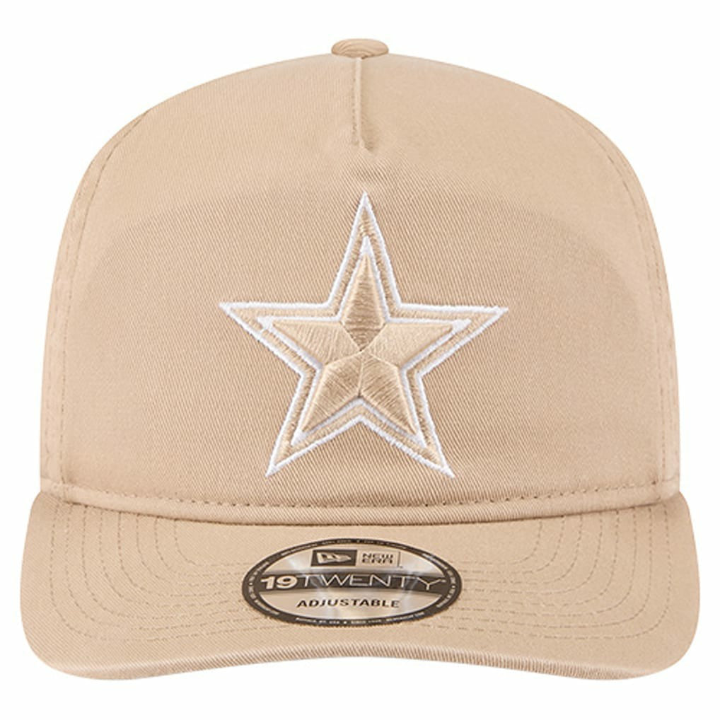 Dallas Cowboys New Era 19TWENTY Adjustable Hat - Tan for sale