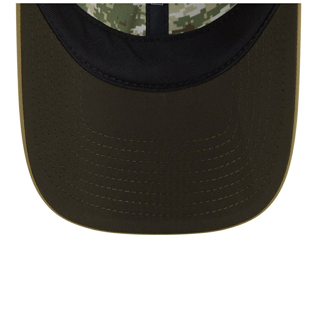 Dallas Cowboys New Era Women's 2025 Salute to Service Pony Tail Adjustable Hat - Green discount