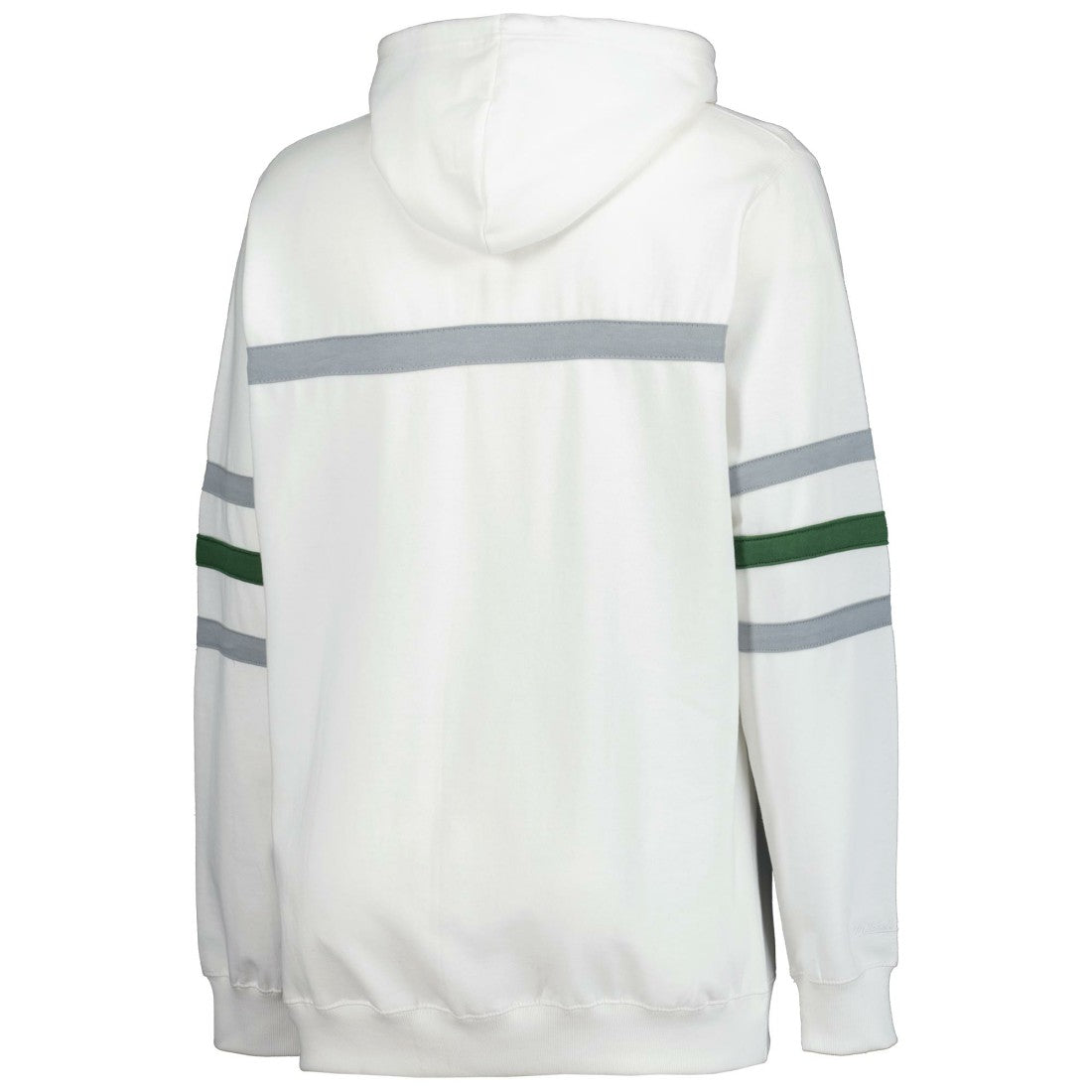Green Bay Packers Women's Plus Size Head Coach Throwback Pullover Hoodie - White cheap