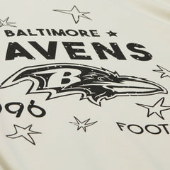 Baltimore Ravens Women's Plus Size Shooting Star Sweatshirt - Cream discount