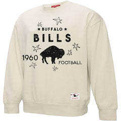 Buffalo Bills Women's Plus Size Shooting Star Sweatshirt - Cream for sale