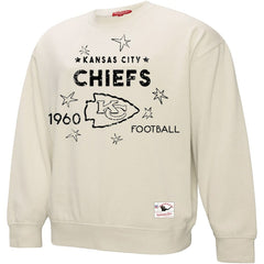 Kansas City Chiefs Women's Plus Size Shooting Star Sweatshirt - Cream cheap
