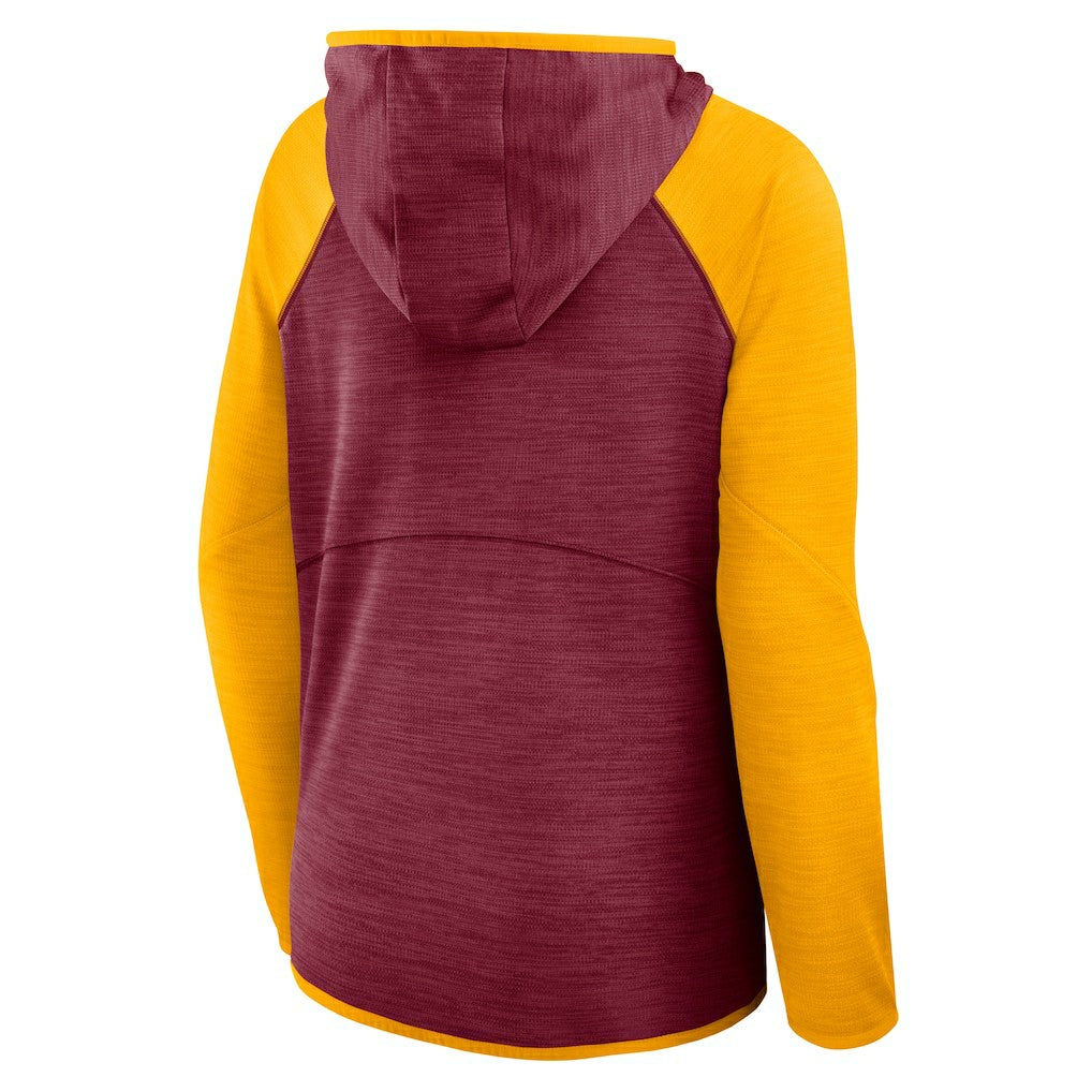 Washington Commanders Women's Plus Size End Around Pass Full-Zip Hoodie - Burgundy on sale