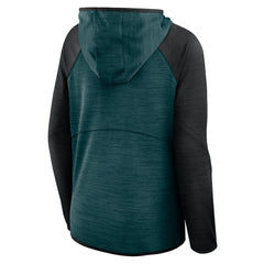 Philadelphia Eagles Women's Plus Size End Around Pass Full-Zip Hoodie - Midnight Green for sale