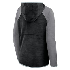 Las Vegas Raiders Women's Plus Size End Around Pass Full-Zip Hoodie - Black outlet
