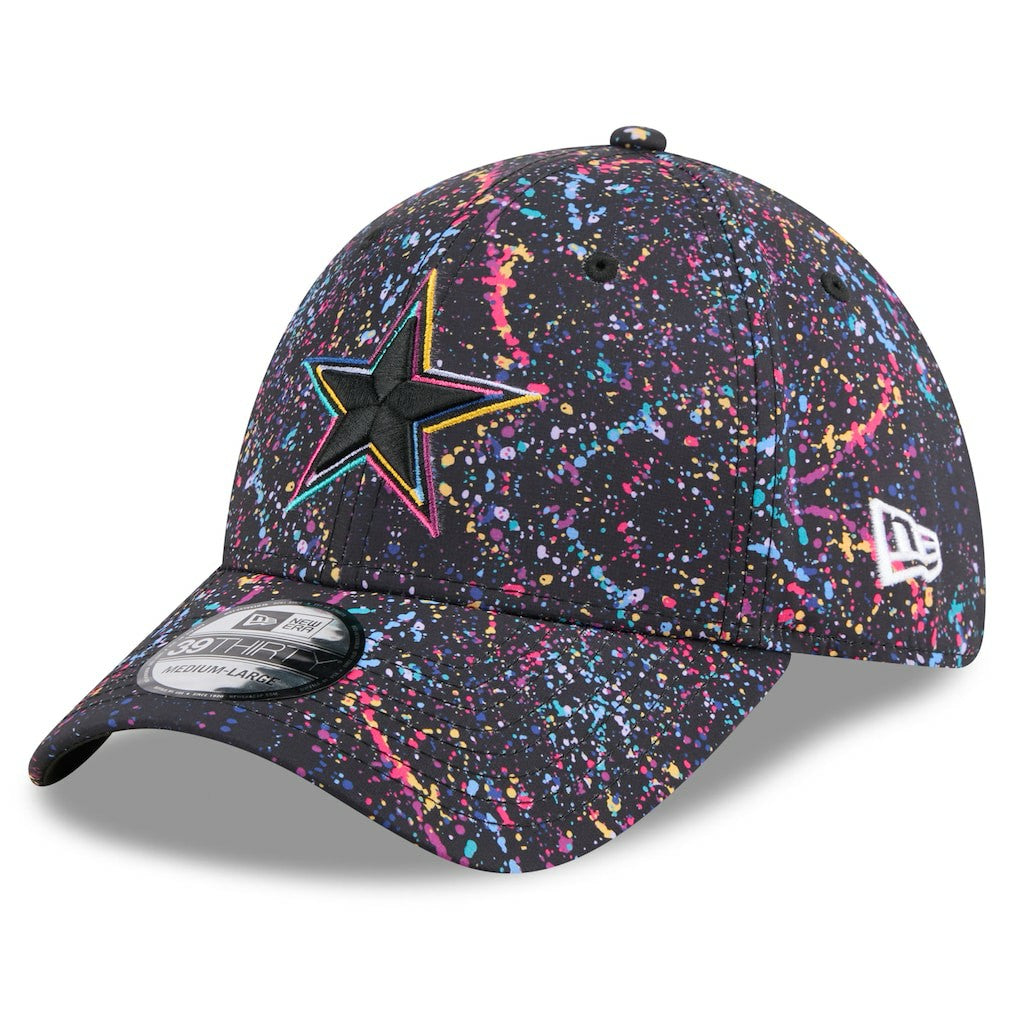 Dallas Cowboys New Era 2025 NFL Crucial Catch 39THIRTY Flex Hat - Black sale