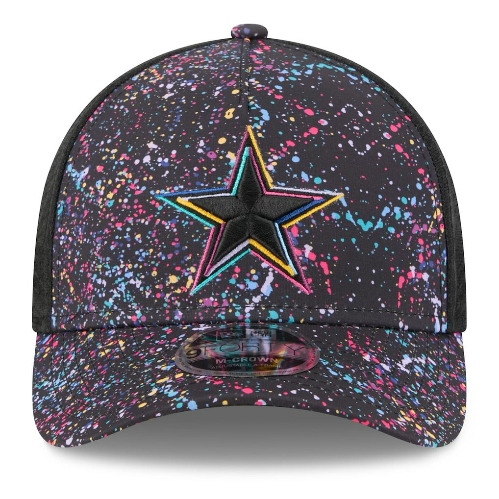 Dallas Cowboys New Era 2025 NFL Crucial Catch 9FORTY Adjustable Hat - Black for sale