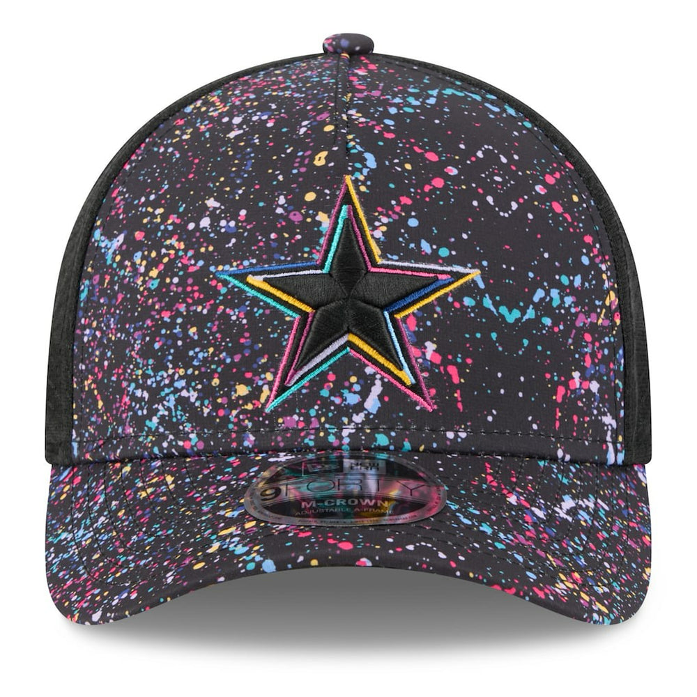 Dallas Cowboys New Era 2025 NFL Crucial Catch 9FORTY Adjustable Hat - Black for sale