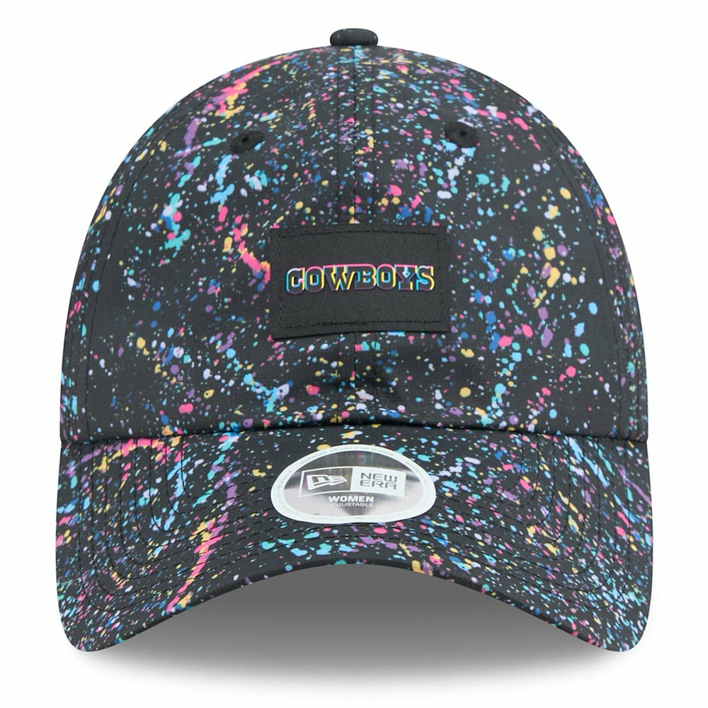 Dallas Cowboys New Era Women's 2025 NFL Crucial Catch Pony Tail Adjustable Hat - Black on sale