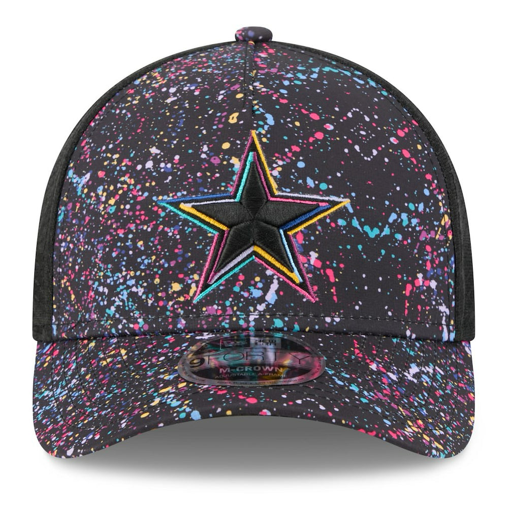 Dallas Cowboys New Era Youth 2025 NFL Crucial Catch 9FORTY Adjustable Hat - Black discount