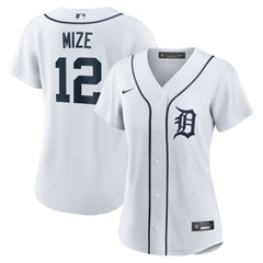 Casey Mize Detroit Tigers Women's Home Replica Jersey White