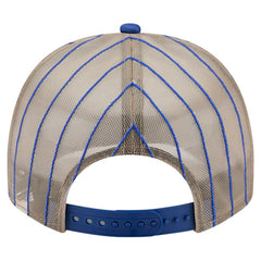Texas Rangers Vintage Arched Foam Front 9FIFTY A-Frame Adjustable Trucker Hat Royal