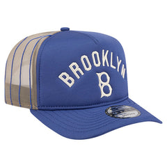 Los Angeles Dodgers Vintage Arched Foam Front 9FIFTY A-Frame Adjustable Trucker Hat Royal