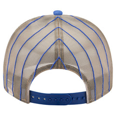 Atlanta Braves Vintage Arched Foam Front 9FIFTY A-Frame Adjustable Trucker Hat Royal