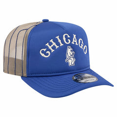 Chicago Cubs Vintage Arched Foam Front 9FIFTY A-Frame Adjustable Trucker Hat Royal
