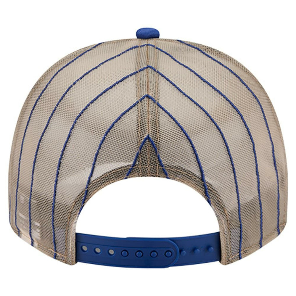 Chicago Cubs Vintage Arched Foam Front 9FIFTY A-Frame Adjustable Trucker Hat Royal