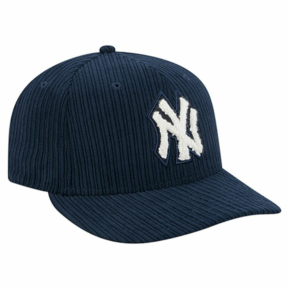 New York Yankees Chenille Pop 59FIFTY Fitted Hat Navy