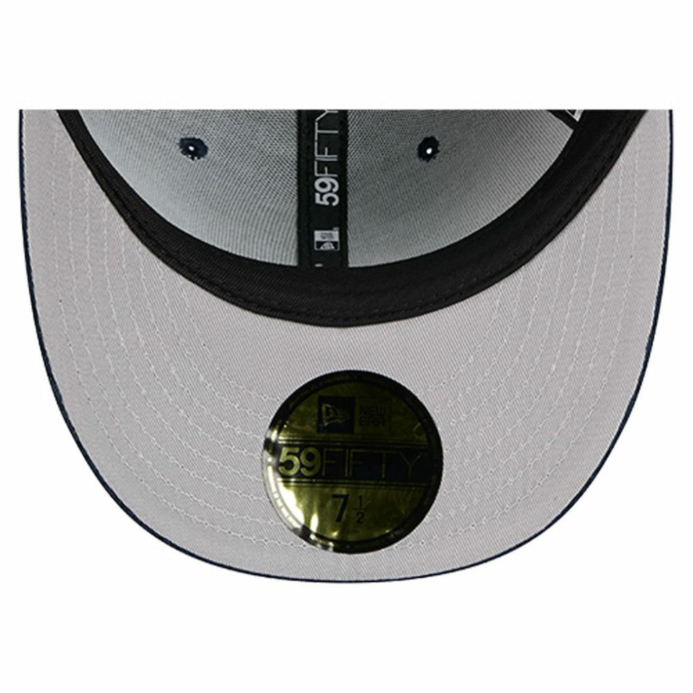 New York Yankees Chenille Pop 59FIFTY Fitted Hat Navy