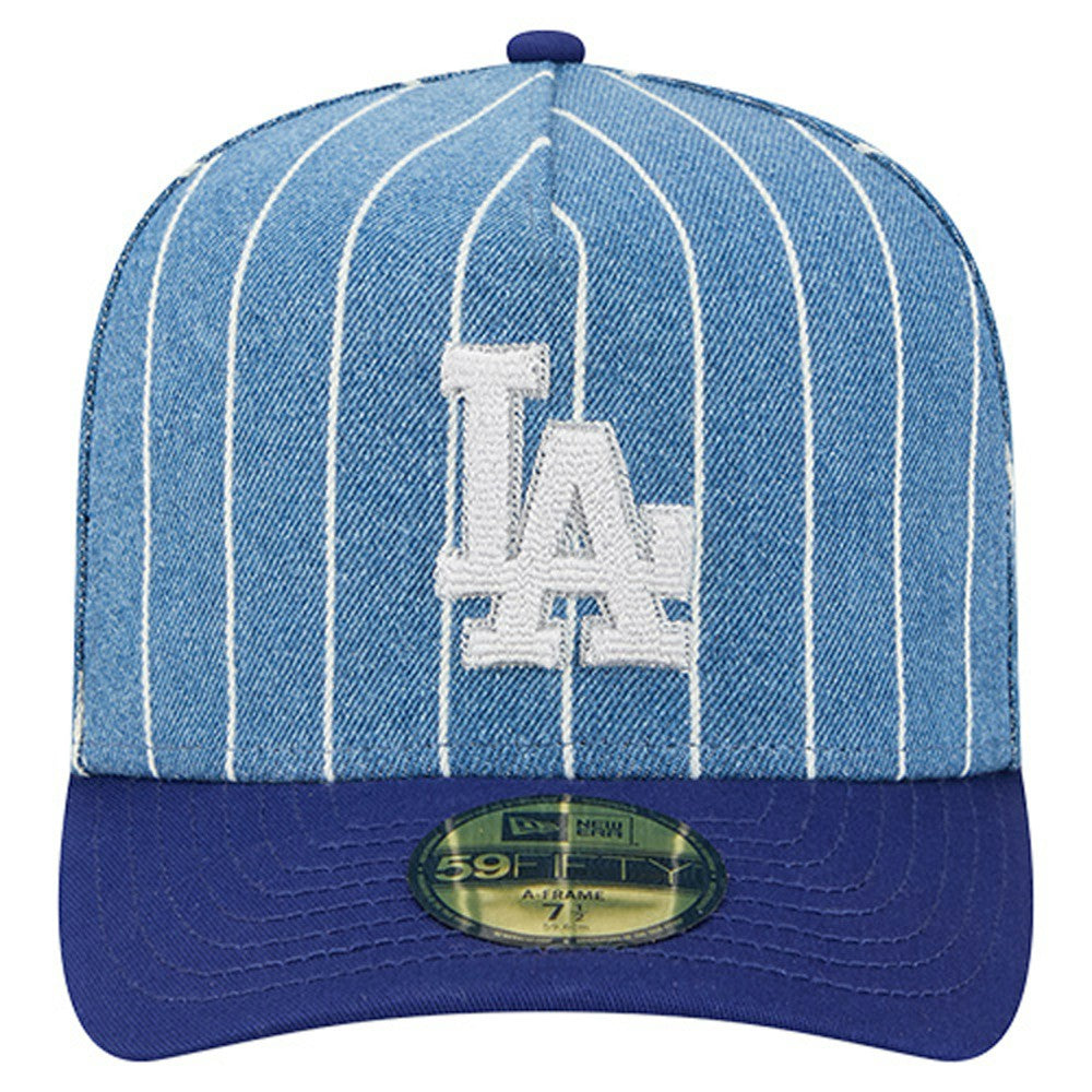 Los Angeles Dodgers Parallel A-Frame 59FIFTY Fitted Hat Blue/Royal
