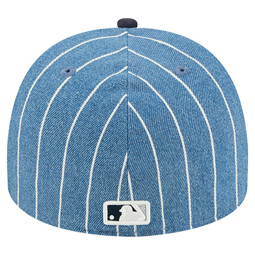 New York Yankees Parallel A-Frame 59FIFTY Fitted Hat Blue/Navy