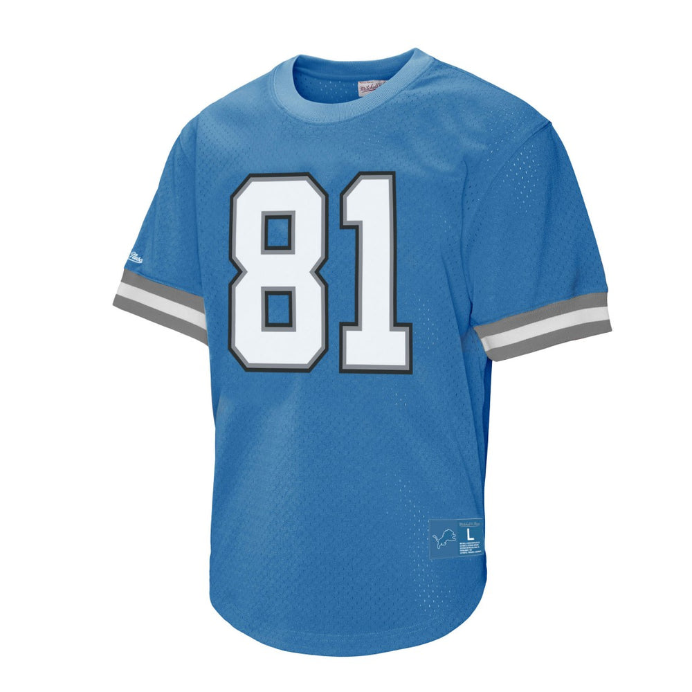 Calvin Johnson Detroit Lions Retired Player Name & Number Mesh Top - Blue online