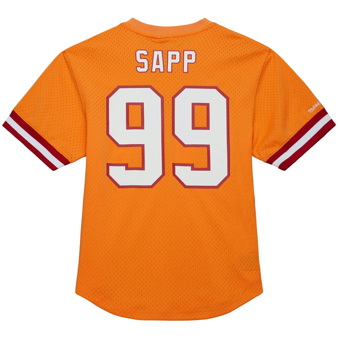 Warren Sapp Tampa Bay Buccaneers Retired Player Name & Number Mesh Top - Orange cheap