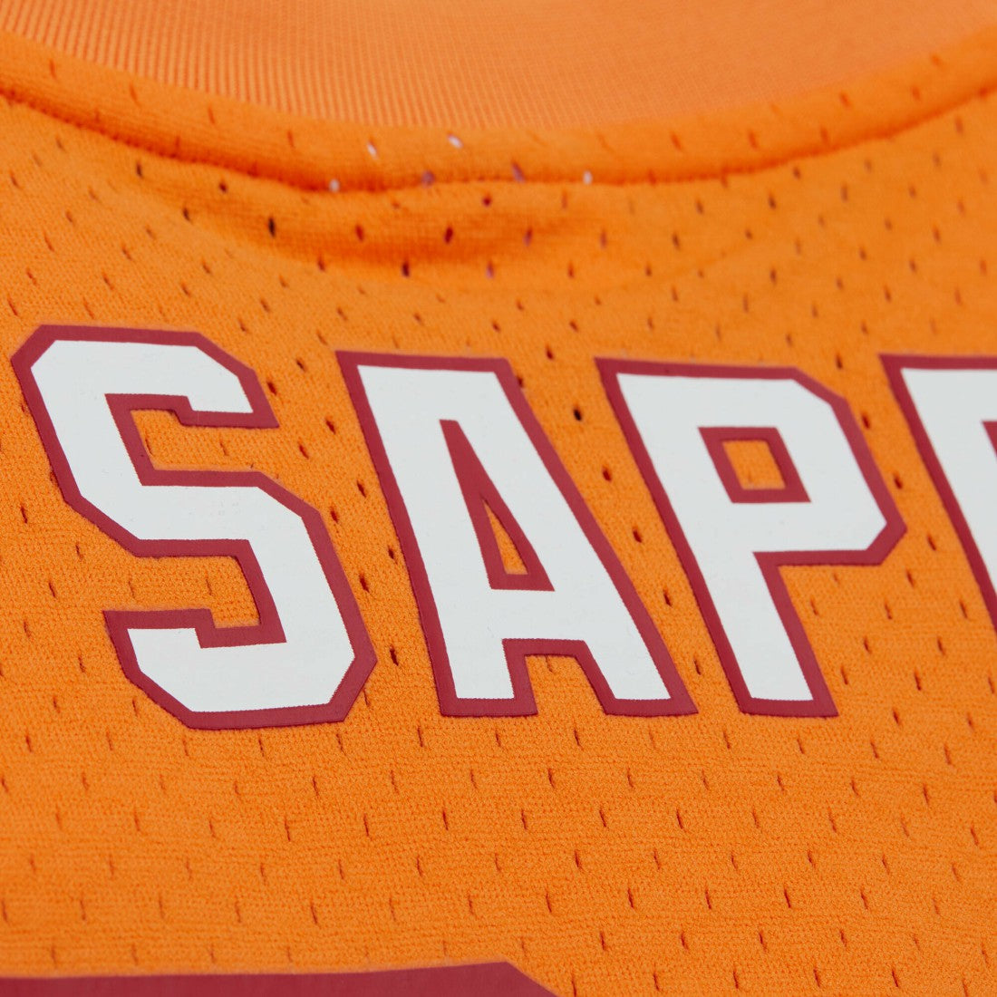 Warren Sapp Tampa Bay Buccaneers Retired Player Name & Number Mesh Top - Orange cheap