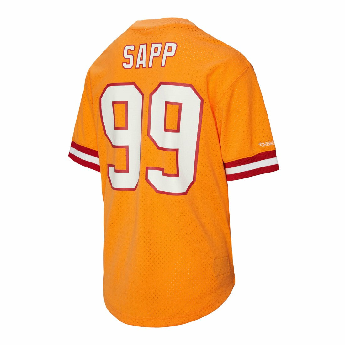 Warren Sapp Tampa Bay Buccaneers Retired Player Name & Number Mesh Top - Orange cheap