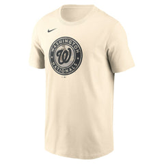 Washington Nationals Camo Logo T-Shirt Cream