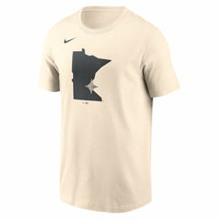 Minnesota Twins Camo Logo T-Shirt Cream