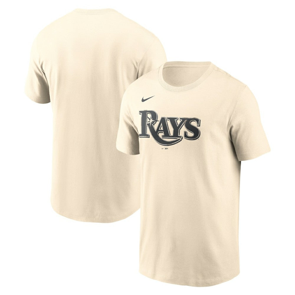 Tampa Bay Rays Camo Logo T-Shirt Cream