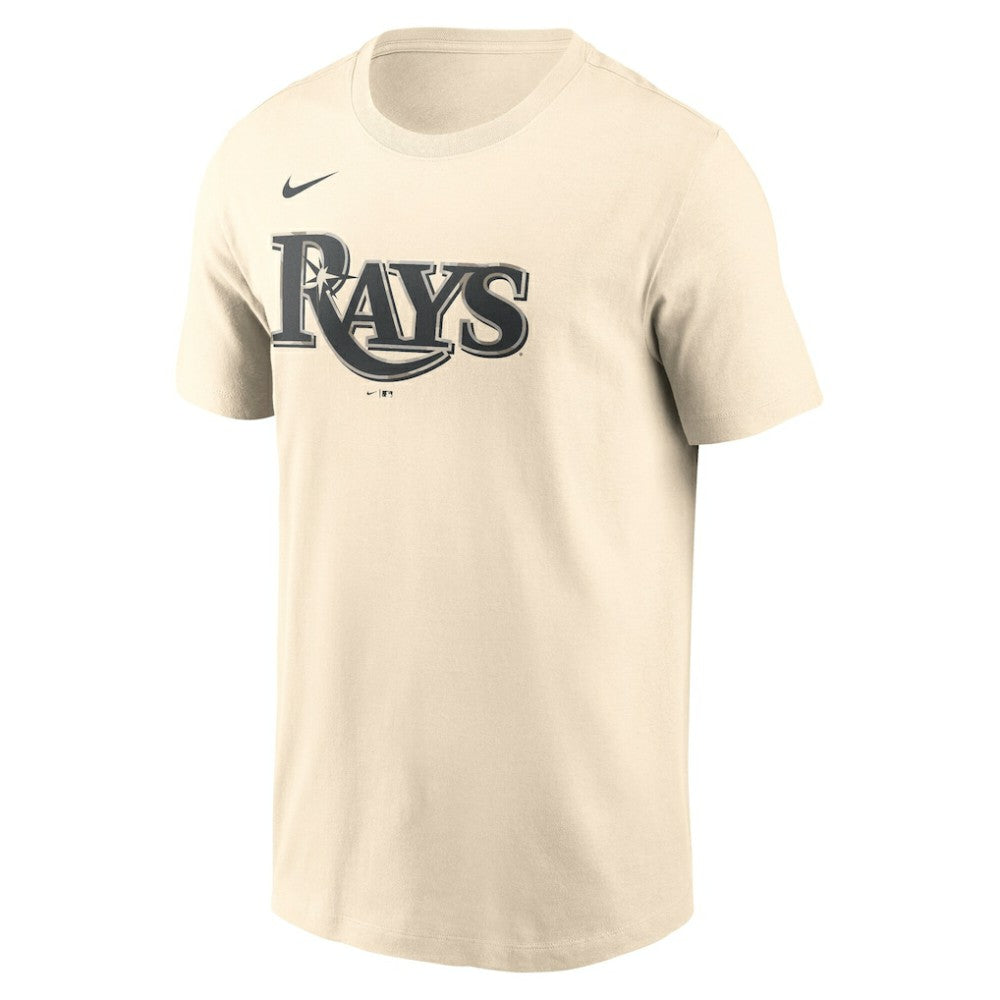 Tampa Bay Rays Camo Logo T-Shirt Cream