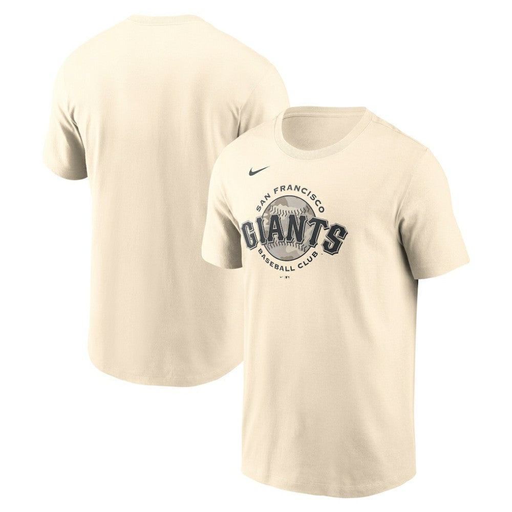 San Francisco Giants Camo Logo T-Shirt Cream