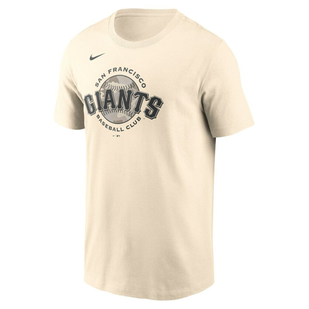 San Francisco Giants Camo Logo T-Shirt Cream