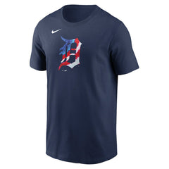 Detroit Tigers Americana T-Shirt Navy