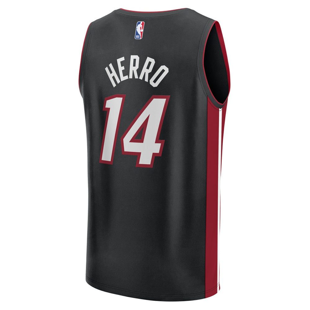 Tyler Herro Miami Heat Youth Fast Break Replica Player Jersey - Black - Icon Edition sale