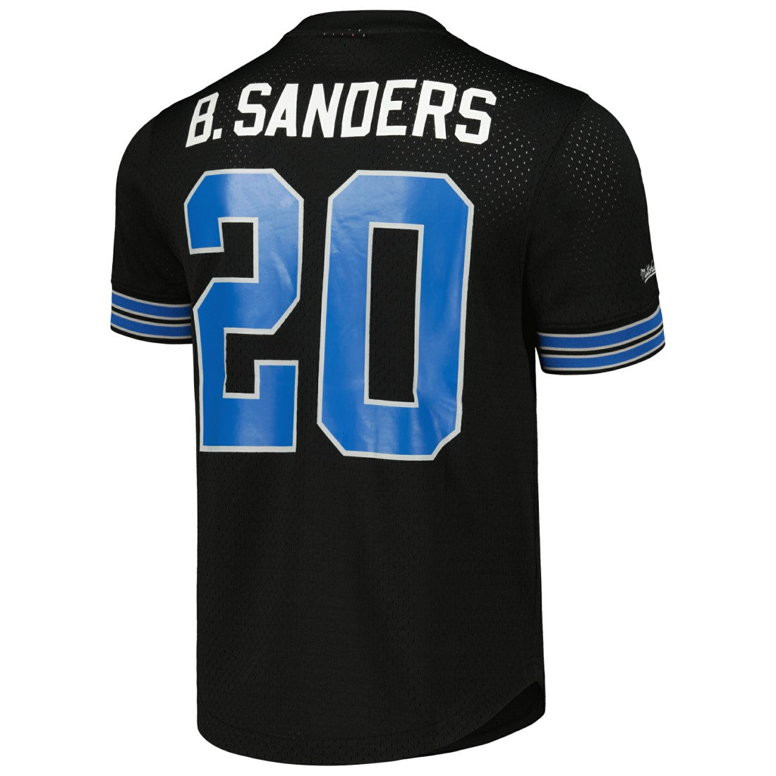 Barry Sanders Detroit Lions Big & Tall Mesh Player Name & Number Shirt - Black for sale