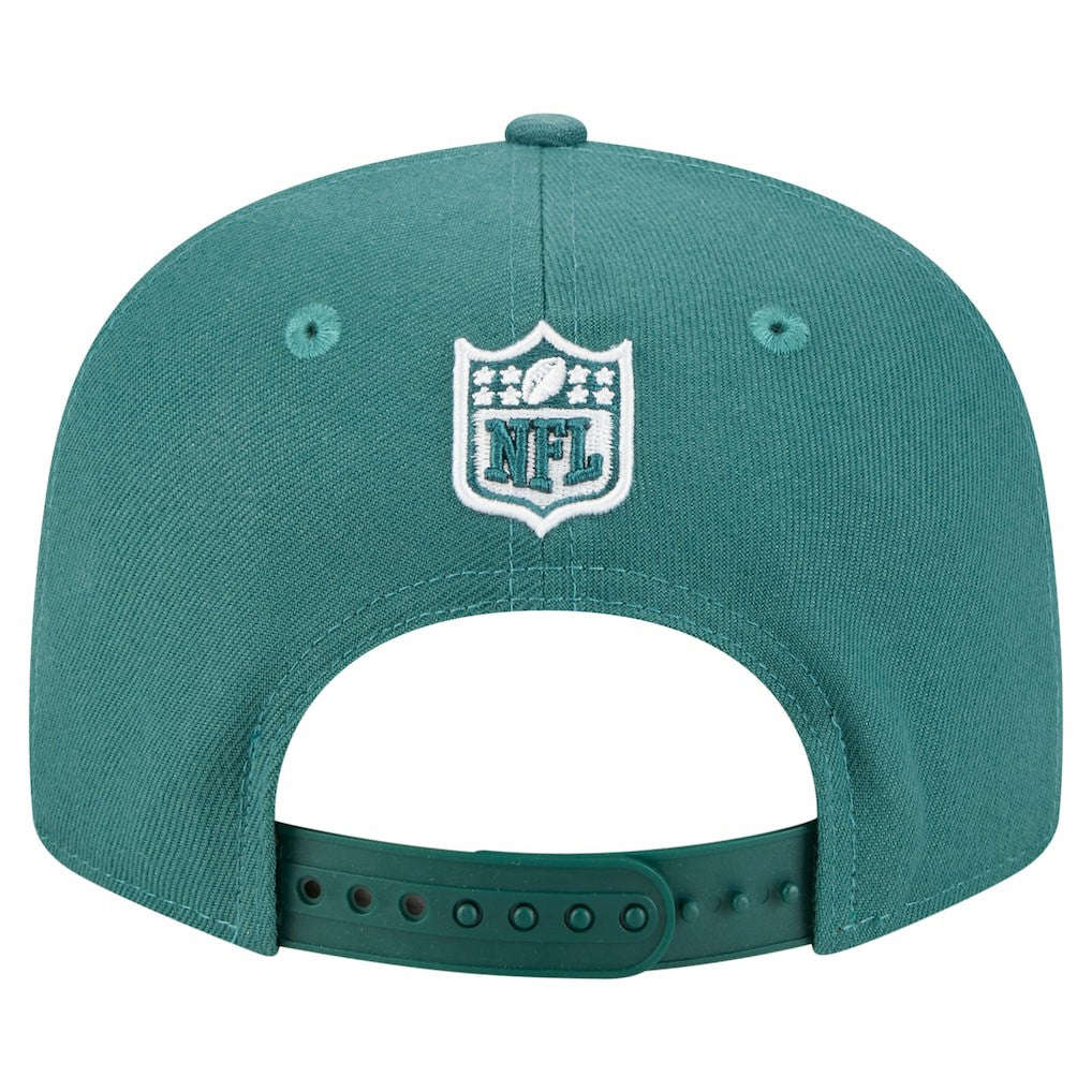 Philadelphia Eagles New Era Super Bowl LIX Champions 9FIFTY Snapback Hat - Midnight Green for sale