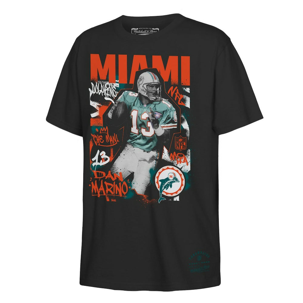Dan Marino Miami Dolphins Youth Star Player T-Shirt - Black online