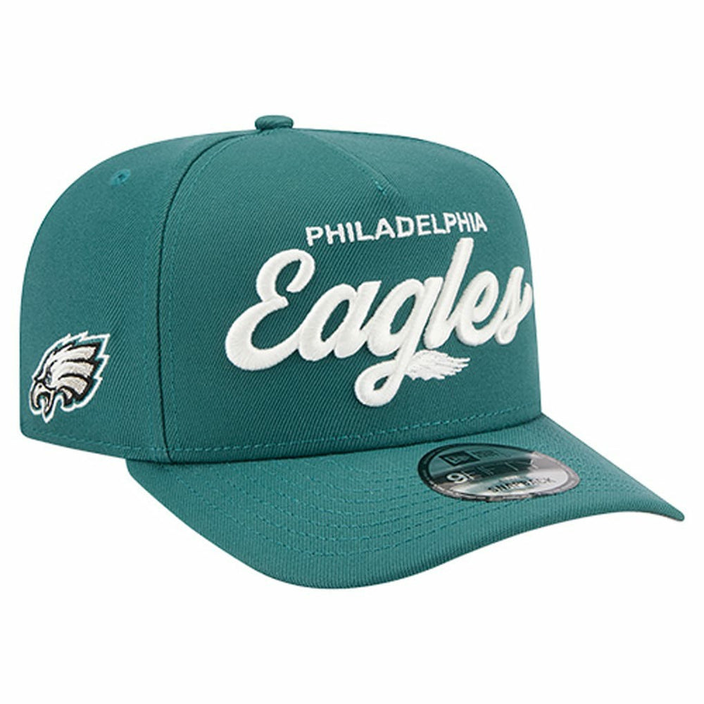 Philadelphia Eagles New Era Local Play A-Frame 9FIFTY Snapback Hat - Midnight Green outlet