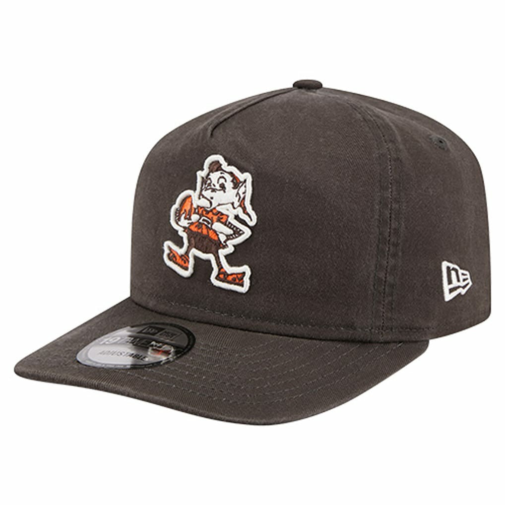 Cleveland Browns New Era Championship 19TWENTY Adjustable Hat - Brown for sale