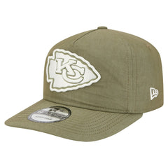 Kansas City Chiefs New Era Nylon 19TWENTY Adjustable Hat - Olive for sale