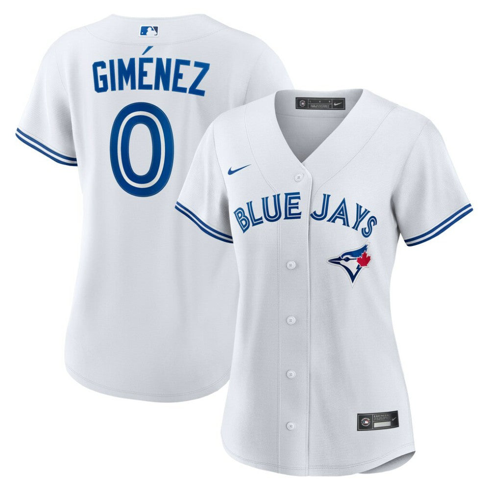 Andrés Giménez Toronto Blue Jays Women's Home Replica Jersey White