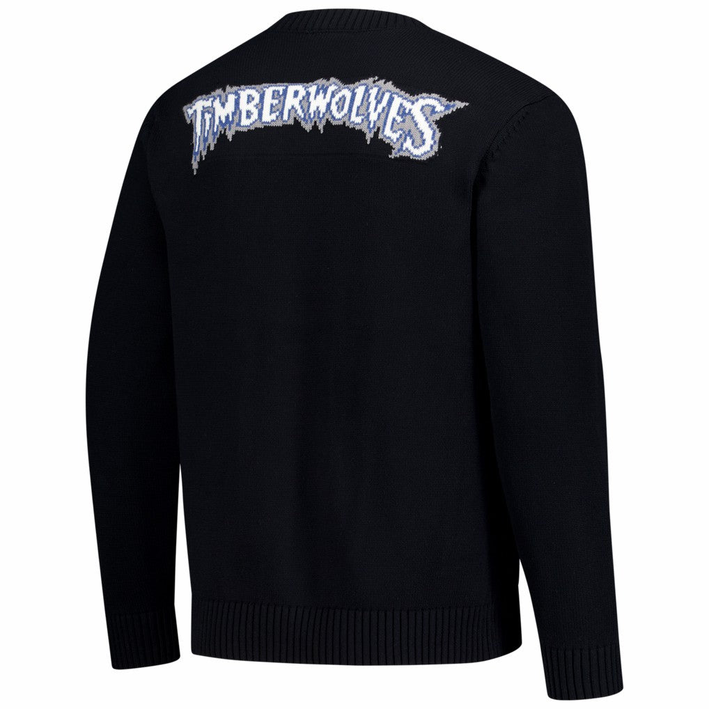 Minnesota Timberwolves The Wild Collective Unisex City Edition Full-Button Cardigan - Black cheap