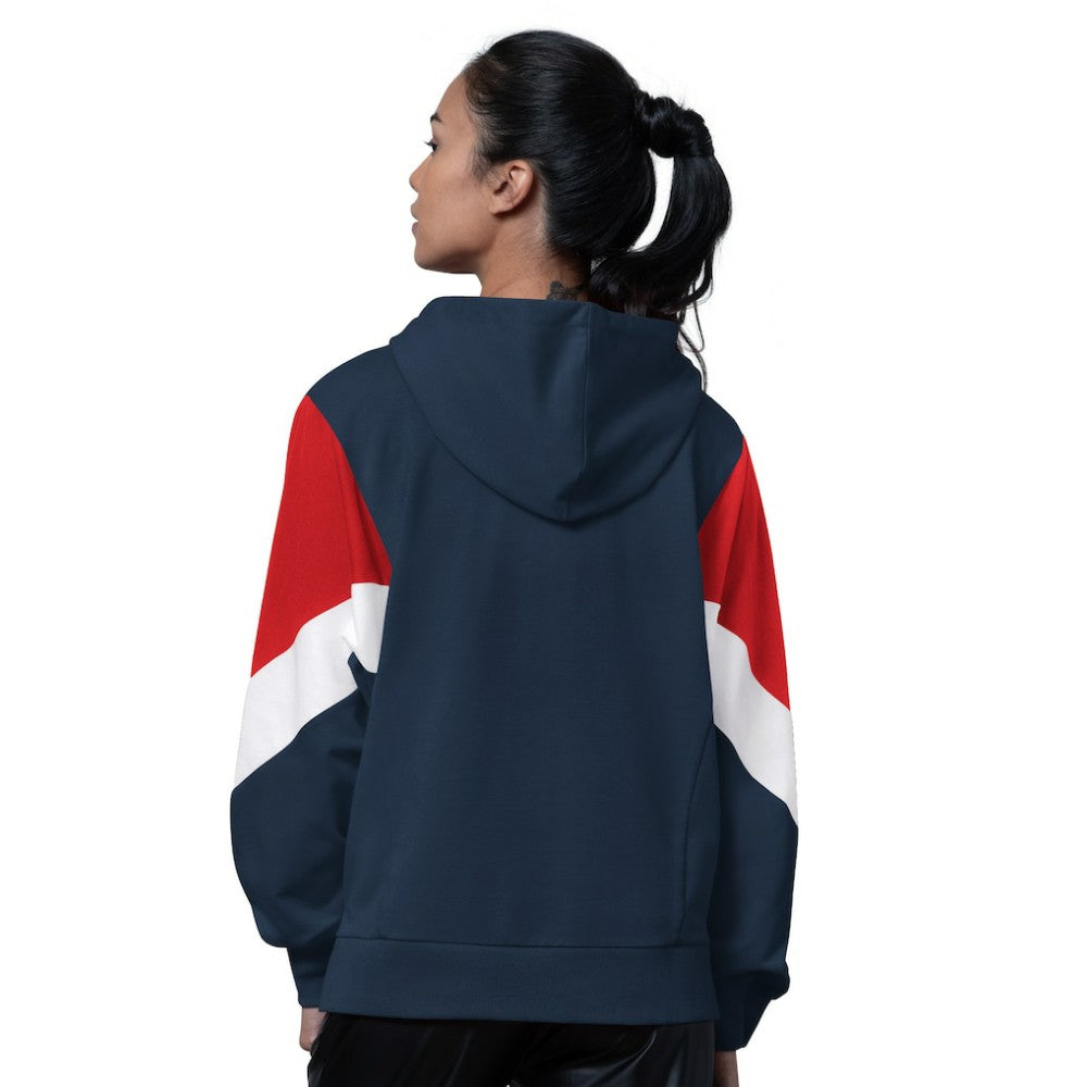 Atlanta Braves Starter Women's Scrimmage Pullover Hoodie Navy