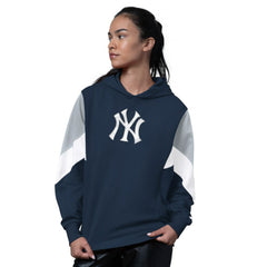 New York Yankees Starter Women's Scrimmage Pullover Hoodie Navy