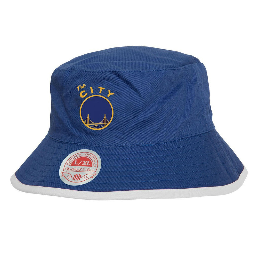 Golden State Warriors Flip It Reversible Bucket Hat sale - Black/Blue online